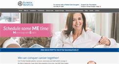 Desktop Screenshot of floridahospitalcancer.org
